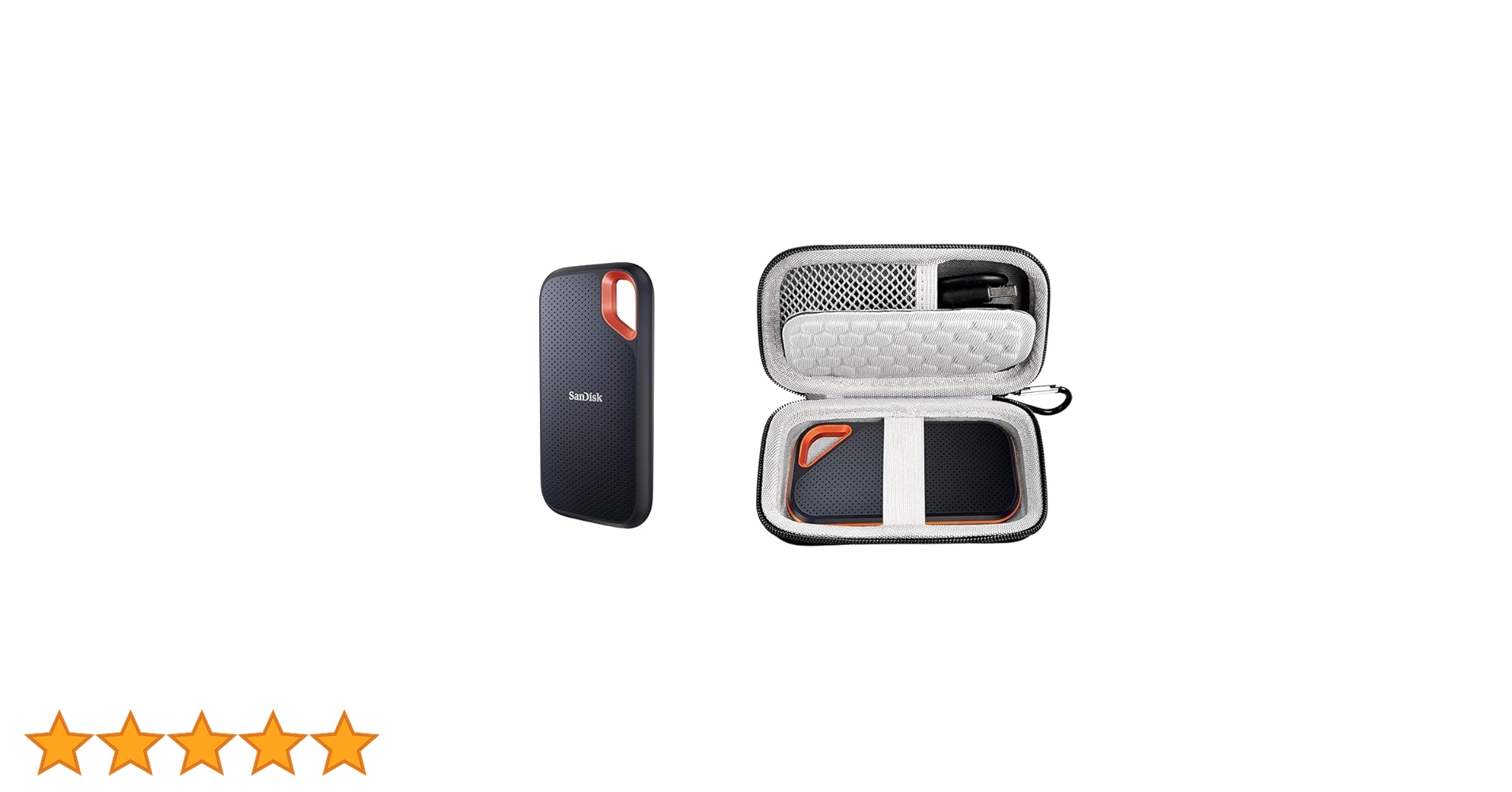 SanDisk Extreme Portable 2TB, 1050MB/s R, 1000MB/s W, 3mtr Drop SanDisk Extreme Portable 2TB, 1050MB/s R, 1000MB/s W, 3mtr Drop